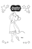 Angelina Ballerina kleurplaat 8